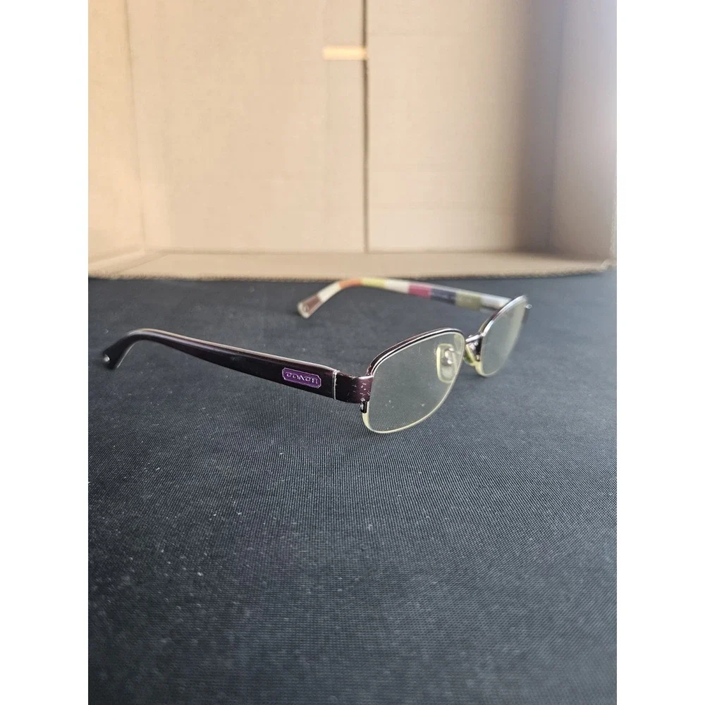 Coach HC 5004 Bettie Eyeglasses Purple 53-16-135 Women's Frames Only Used